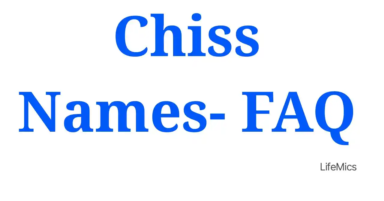 blank background with text ChisssNames