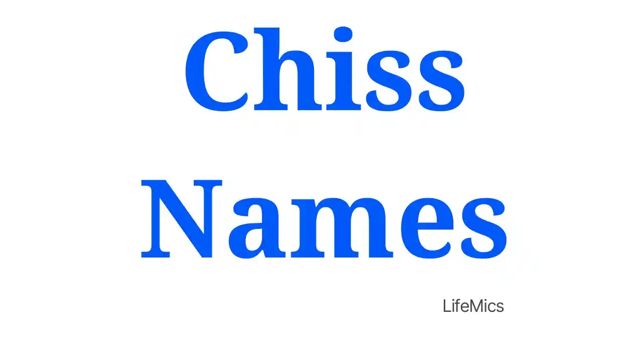 white background with texts Chiss Names